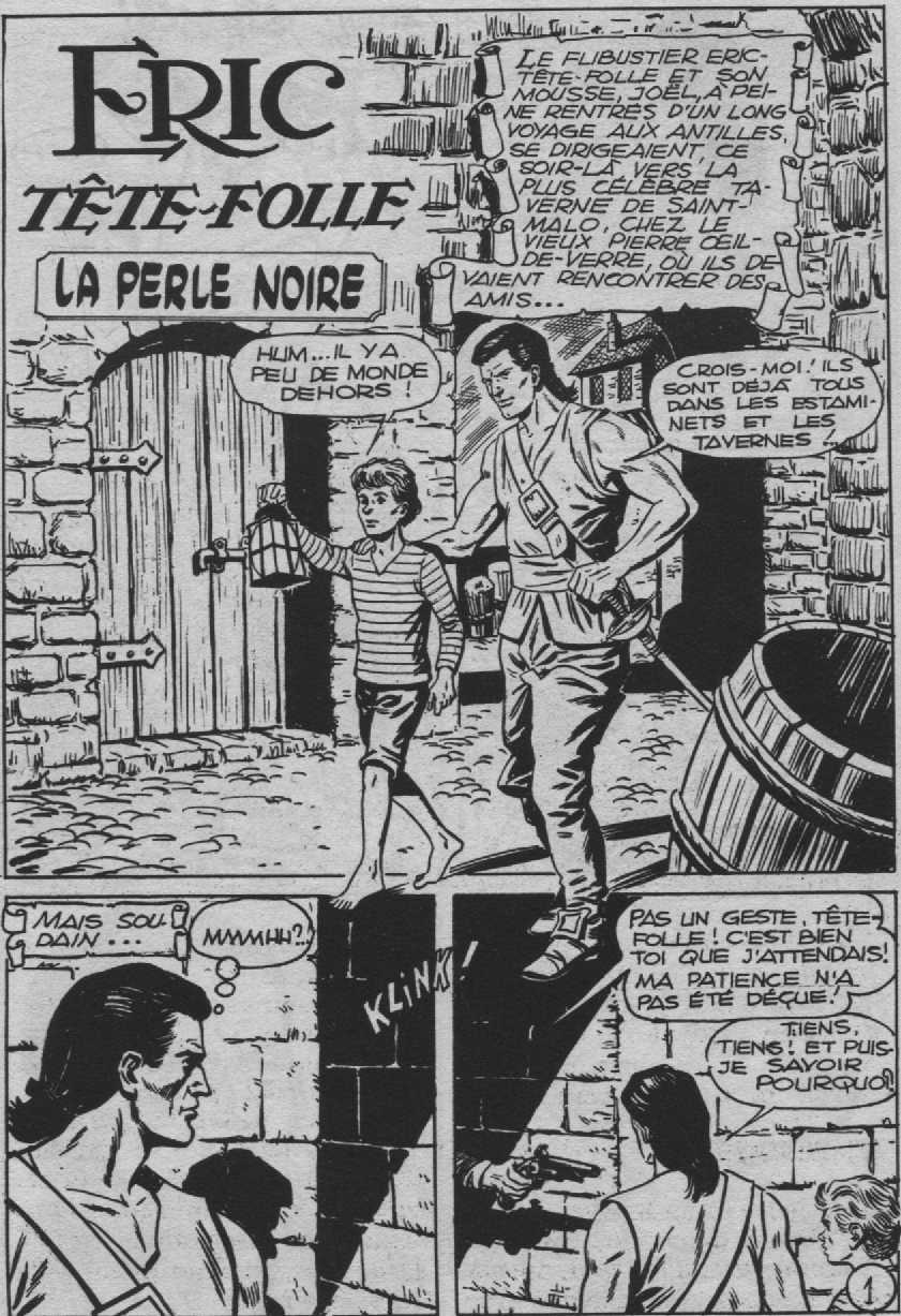 Planche BD scenarise par Paul Brato